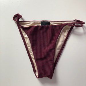 LA Hearts Strappy Cheeky Bikini Bottom